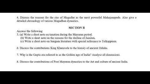 OAS 2018 MAINS OPEN TEST SERIES 005-HISTORY OPTIONAL-AAROHAN CLASSES-9437002210