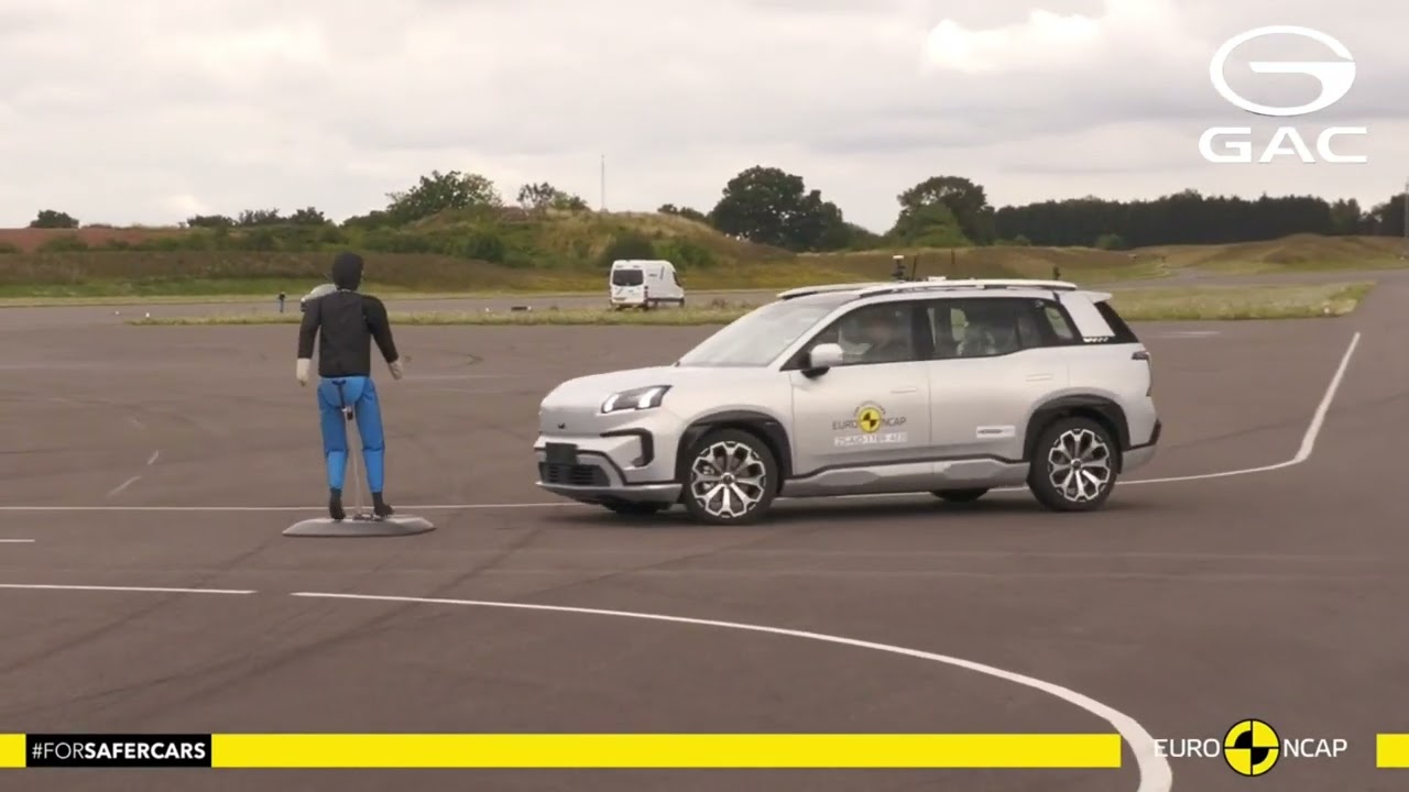 TEST UJI TABRAK AION V 2025❗EURONCAP BINTANG 5 ⚡INFO 081210620311 #aionv #euroncap #aionindonesia 