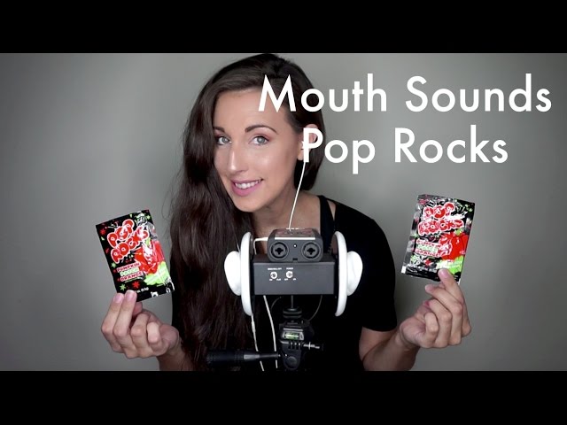 ASMR Mouth Sounds & Pop Rocks | 3Dio