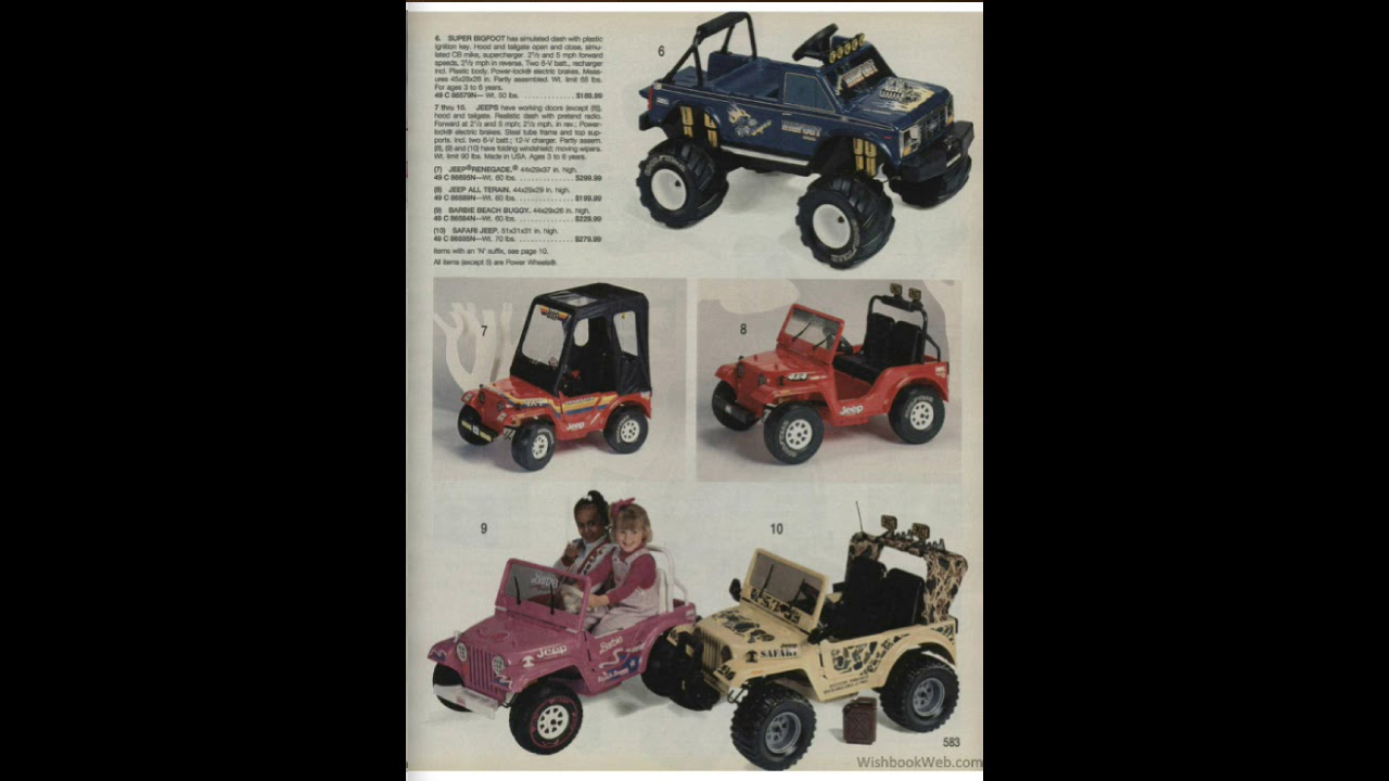 sears toy catalog 2018