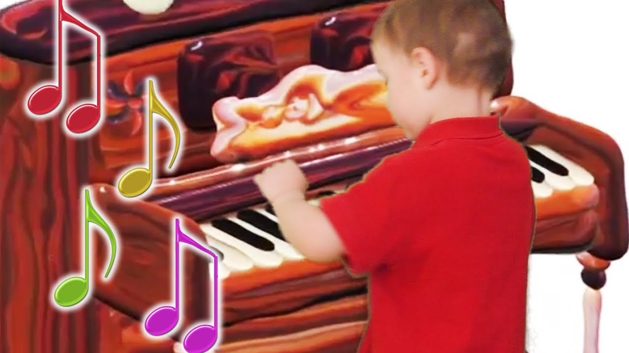 Musical Instruments Sounds for Kids Kid plays PIANO MusicMakers