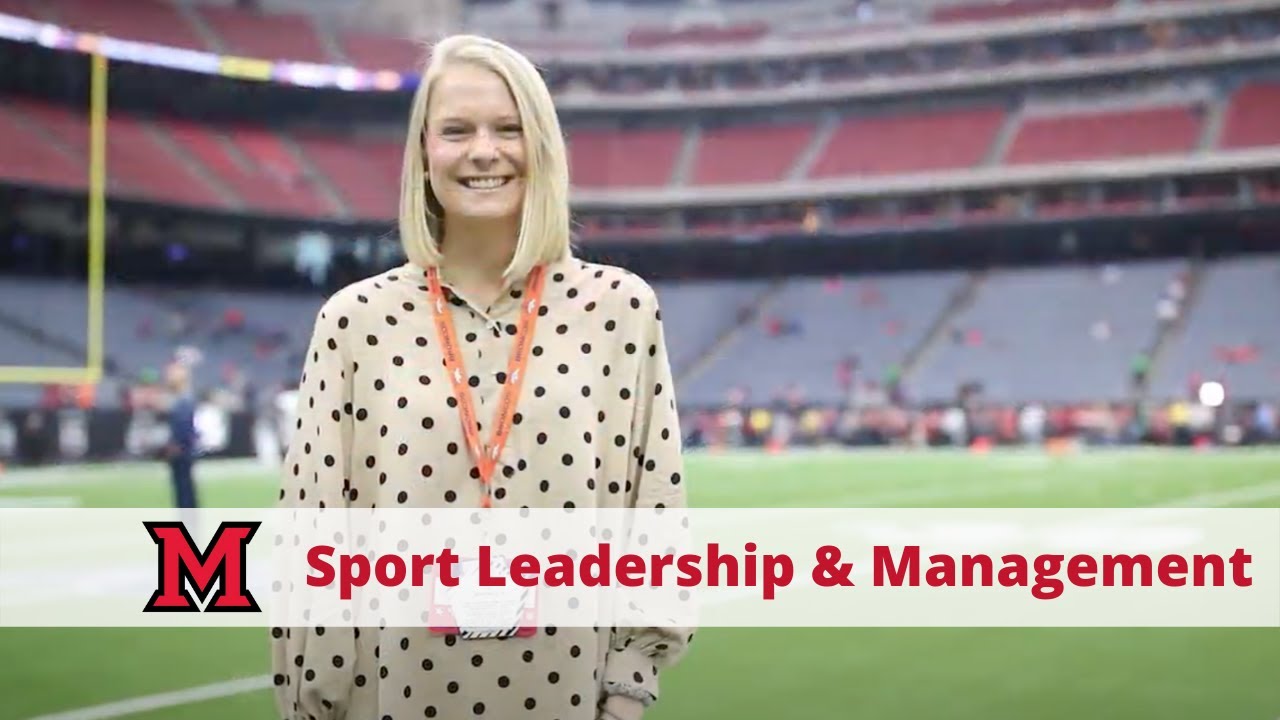 Sport Leadership and Management Miami University YouTube