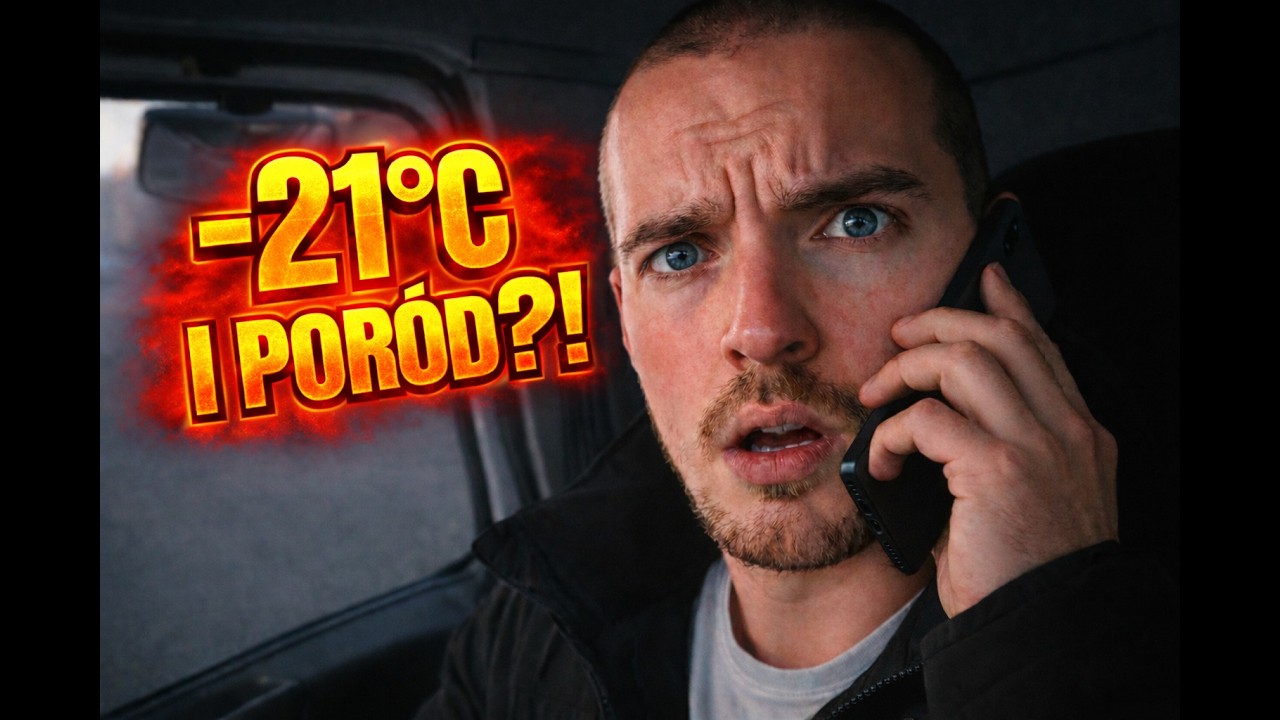 Praca kierowcy w Norwegii przy -21°C. Tego dnia wszystko się zmieniło... 
