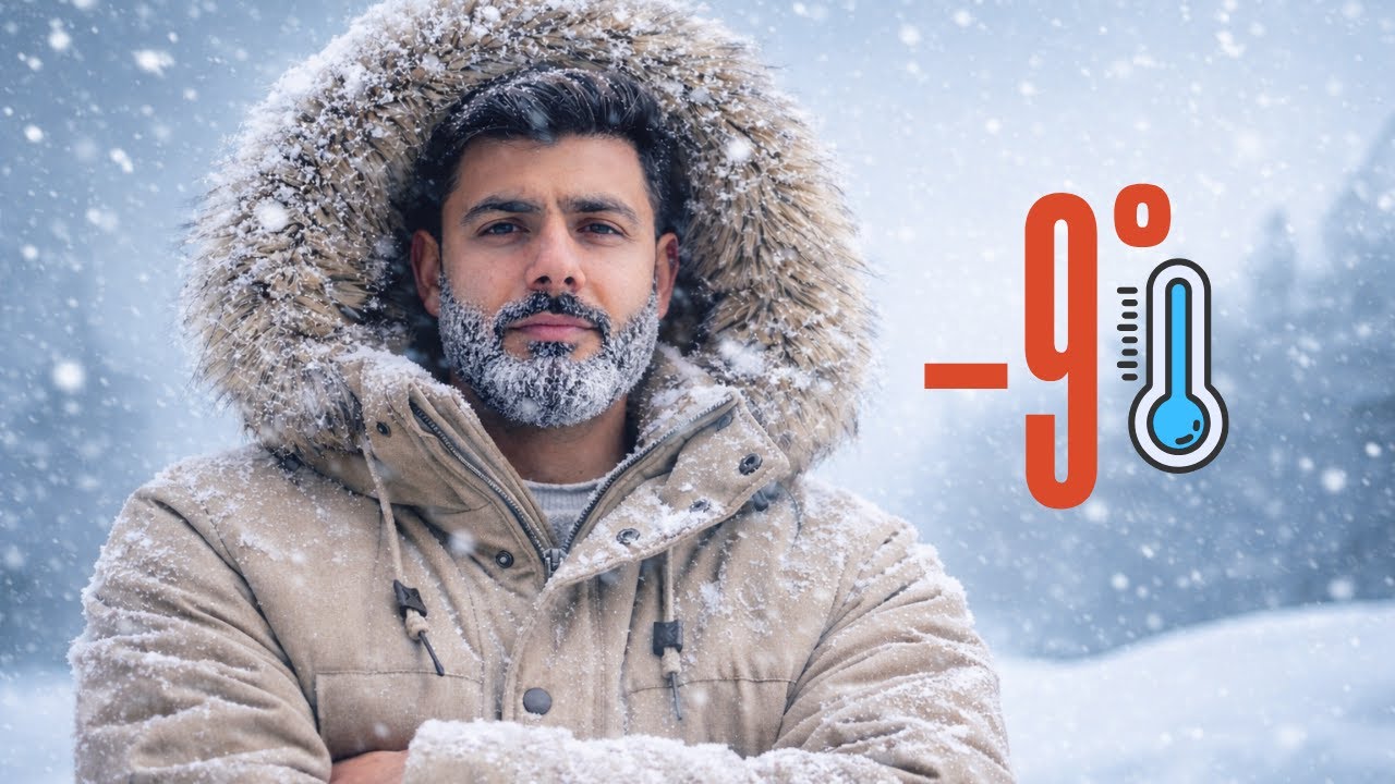 My daily routine in -9C | my first Snow experience in UK 2026.