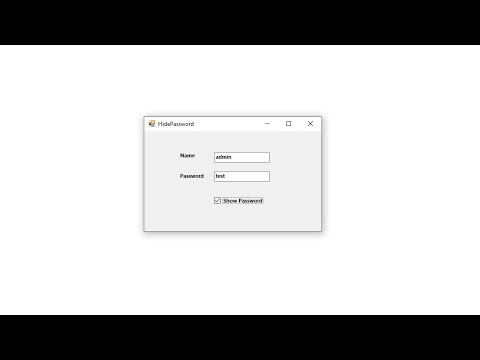 Hide and Show the Password using checkbox in VB.net