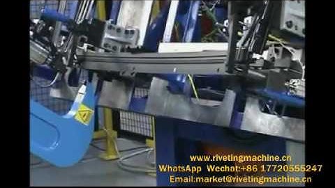 Robotic Self piercing riveting machine