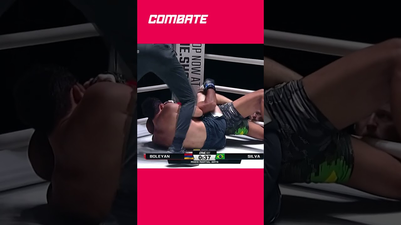 ONE FRIDAY FIGHTS: BRASILEIRO FELIPE SILVA É FINALIZADO NO PRIMEIRO ROUND | #shorts | Combate.globo