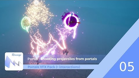 UE4 - Portals VFX Tutorials 05 - Portal : Shooting projectiles from portals