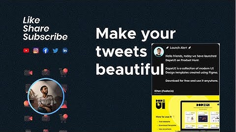 Generate beautiful quote images from Tweets and share them anywhere | Tweetify