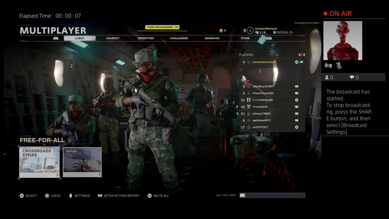 iceman4themost's Live PS4 Broadcast