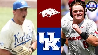 #2 Arkansas vs #8 Kentucky Highlights (G3) | 2024 College Baseball Highlights by Wheels 20,491 views 5 days ago 12 minutes