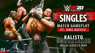 WWE 2K20 Kalisto vs Undertaker Gameplay Match