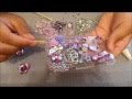 How to bling your cell phone case cover tutorial!
