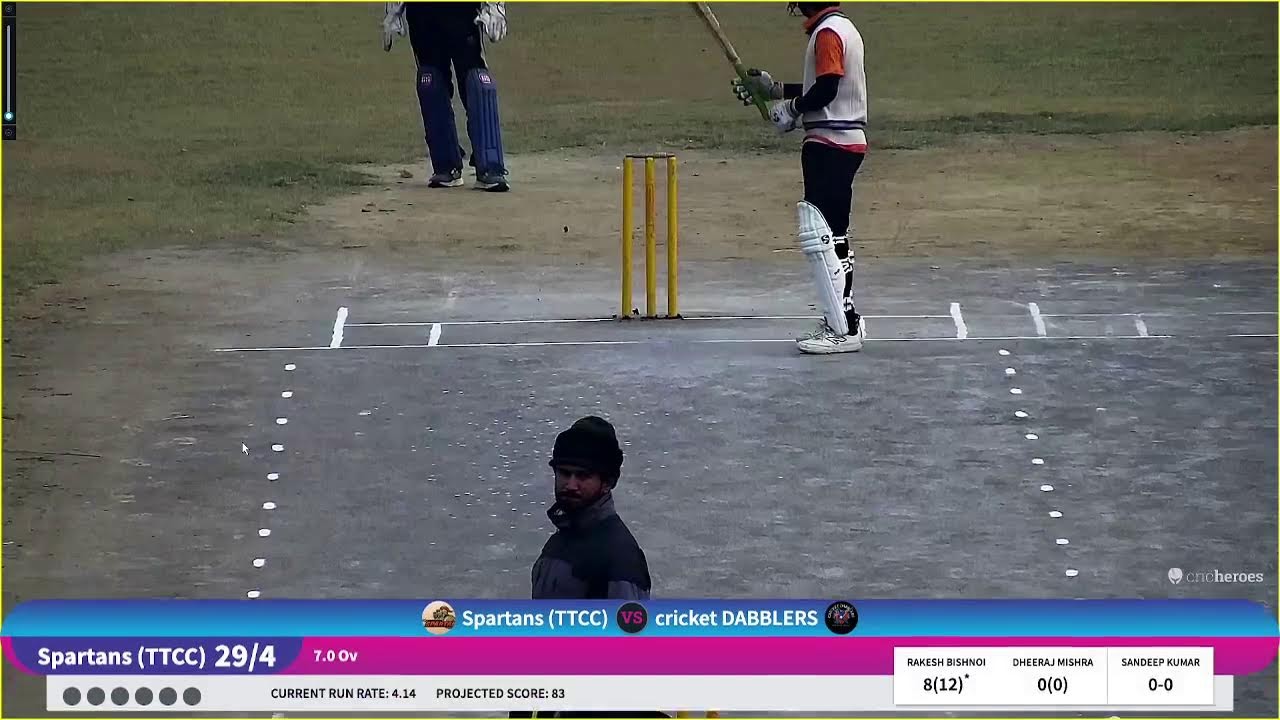 Spartans (TTCC) vs cricket DABBLERS