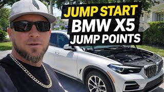 Famous HOW TO JUMP START A BMW X5 - JUMP POINT LOCATION Wealth