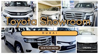 Dubai’s LUXURY Toyota Showroom 2025 | Latest Toyota Cars, Prices & Features in UAE 🇦🇪