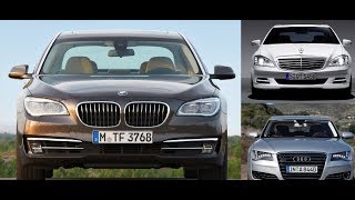 BMW 7 Series vs Audi A8 vs Mercedes-Benz S-Class