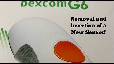 Removal and Insertion Dexcom G6 Sensor!