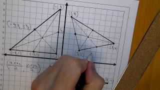 Triangle Properties:  Medians and Centroids