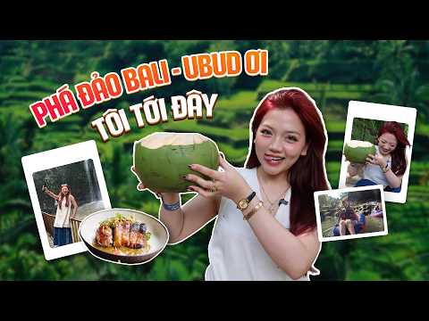 VLOG #20: PHÁ ĐẢO UBUD - BALI VUI THÍIIIII | Bảo Hân Helia