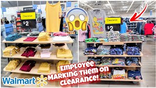 Employee Marking them On Clearance WALMART CLEARANCE