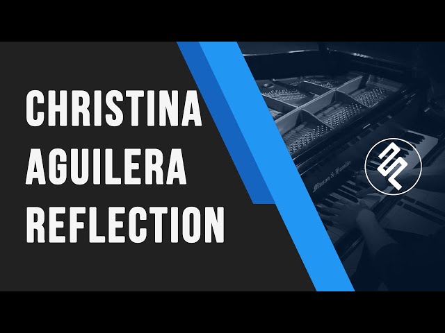 Christina Aguilera - Reflection (Mulan) Piano Karaoke Instrumental - Chord Lyric Tutorial class=