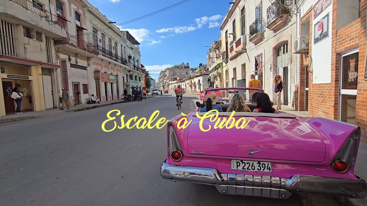 ⁣Escale  à Cienfuegos pour visiter Cuba.