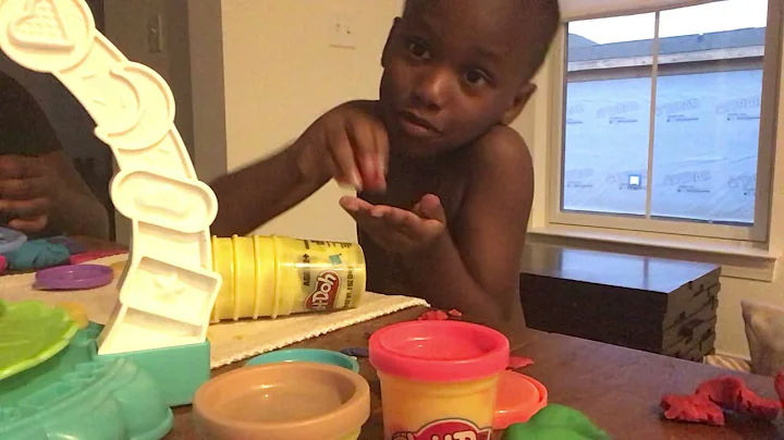 Joshua and Julie Play-Doh