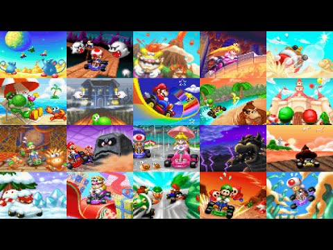 Ranking Mario Kart Super Circuit's Track Images