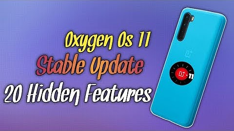 OnePlus Nord Oxygen Os 11 Top 20 Hidden features || Aod , Tripod mode, Shelf mode, canvas,Dark mode