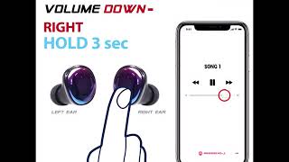 NOISEZERO WS+ PRO: How to use the button controls?
