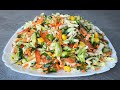 Ешь и Худей Салат с Молодой Капустой на Каждый День Будьте Здоровы / Овощной Салат / Vegetable Salad
