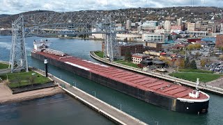 American Integrity: Black Hull Filled with Iron Ore October 31, 2021