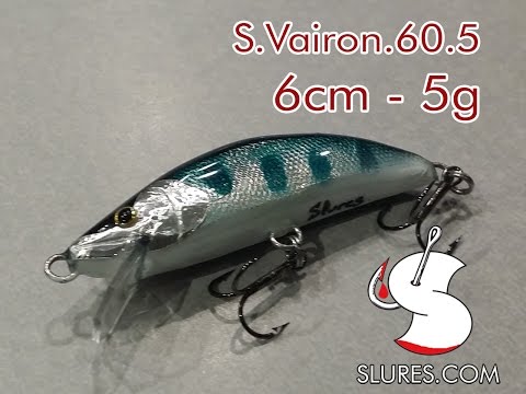 S.Vairon.60.5 - Slures - Handmade lure