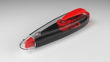Part 1 Correction Tape Solidworks Modelling Project - Main Body
