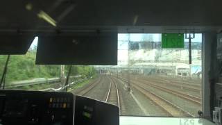 Train Driver's View of JR Yamanote Line E231 series (Uguisudani to Nippori) Japanese Train
