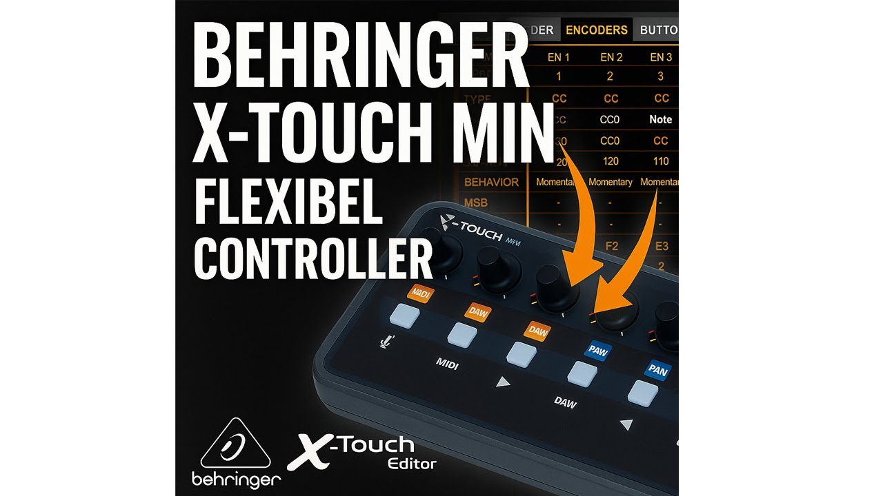 Behringer X-Touch Mini Editor: Unlock Its Full Power! - YouTube