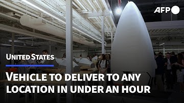 California company unveils space-based delivery vehicle | AFP