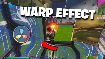 How to do a Warp Effect on Davinci Resolve ( Including glow , rsmb, velocity etc.)