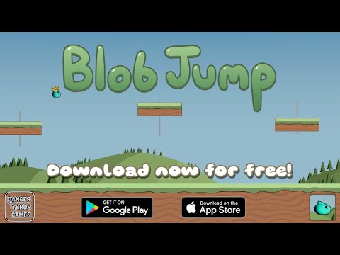 Blob Jump: salta attraverso i livelli!
