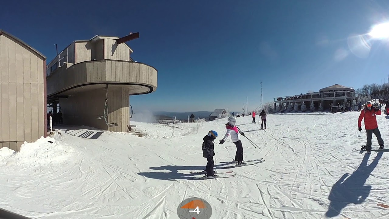 Beech Mountain Skiing in 360! YouTube