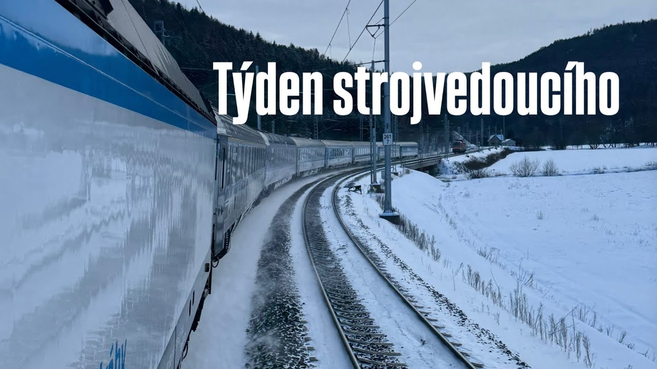 Jak vypadá můj týden? Týden strojvedoucího Vojty z Vydlákova.