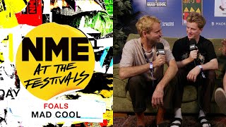 Foals at Mad Cool 2022 on Deftones, Glastonbury and Dan Carey remixing 'Life Is Yours'
