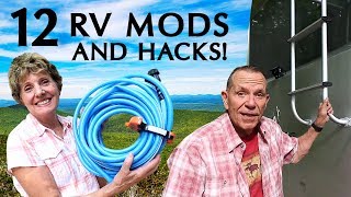 12 hacks, mods, products, & RV tips and tricks for RV living