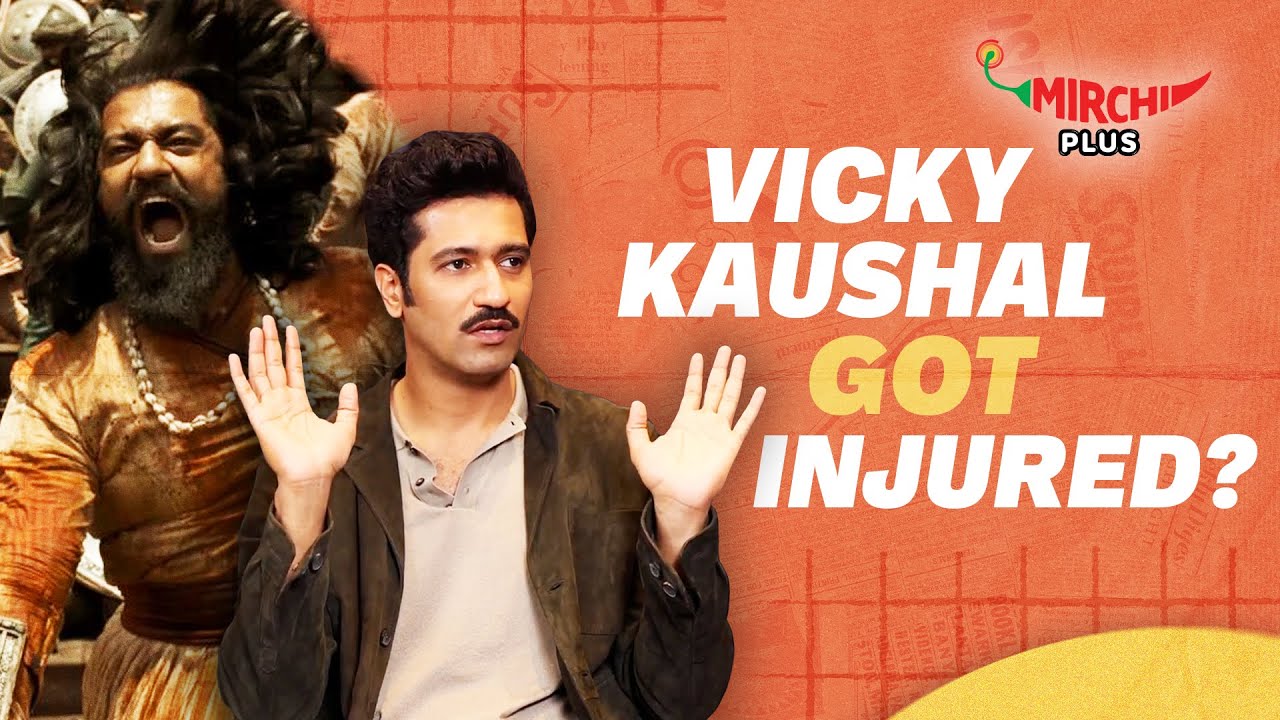 Vicky Kaushal Opens Up about his Injury on Chhaava Set!😲| Mirchi Plus