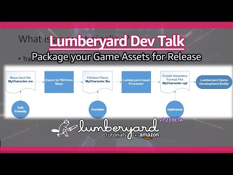 Package Game Assets with the Amazon Lumberyard Asset Bundler | Lumberyard Developer Talk 2020.01