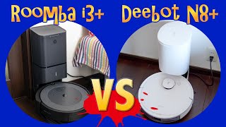 ルンバ i3+ vs DEEBOT N8+ 自動ごみ収集ロボット掃除機ならどっちがおすすめ？