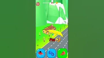 😜🏃Shape 🚕shifting 🚕 Noob 😂 vs Pro 😭 funny levels Android Gameplay #shapeshifting #shortvideo #shorts