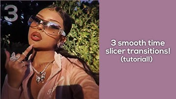 3 Smooth Time Slicer Transitions! (videostar tutorial)