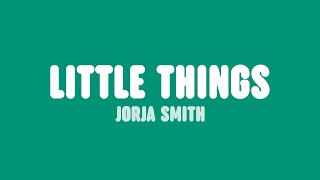 Video-Miniaturansicht von „Jorja Smith - Little Things (Lyrics)“